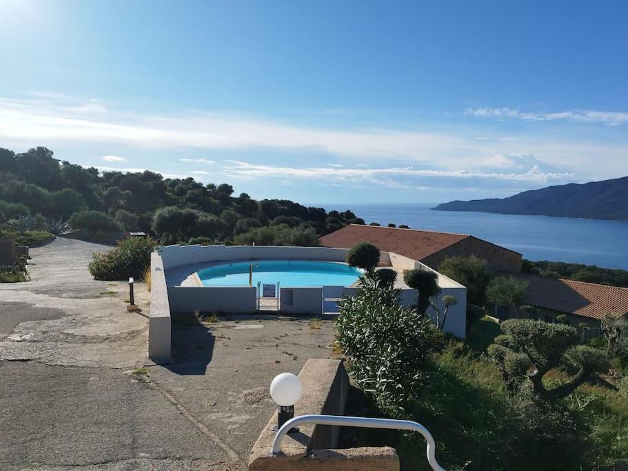 Chez Adrien 108-Appartement Magnifique Vue Mer Piscine Chauffee Serra-di-Ferro  Exterior photo